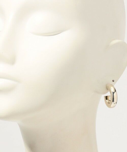 TOMORROWLAND / トゥモローランド ピアス・イヤリング | les solides small oval bold フープピアス | 詳細4