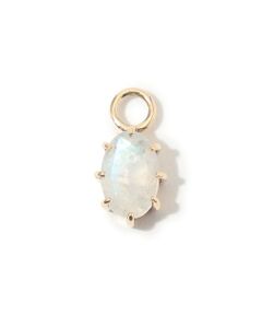 TOMORROWLAND / トゥモローランド チャーム | Metier Oval Claw Set Gemstone ジュエリーチャーム