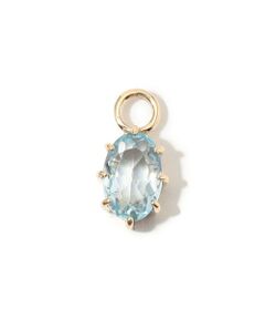 TOMORROWLAND / トゥモローランド チャーム | Metier Oval Claw Set Gemstone ジュエリーチャーム