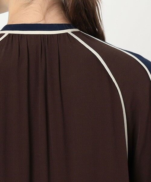 TOMORROWLAND / トゥモローランド ミニ丈・ひざ丈ワンピース | BODICE STUDIO Raglan shirt ミディアムドレス | 詳細5