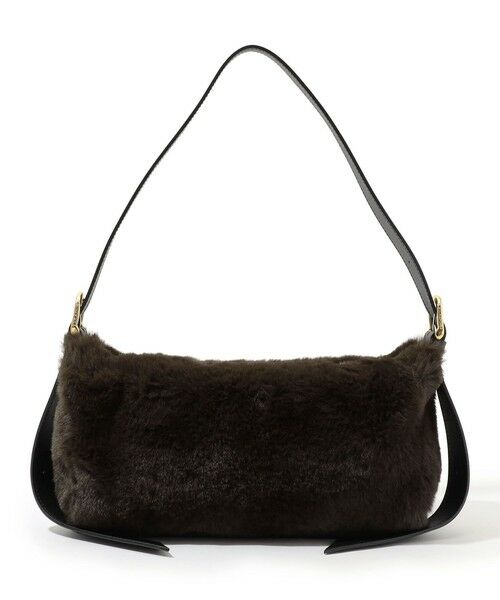TOMORROWLAND / トゥモローランド ショルダーバッグ | VIOLAd'ORO FUR SHOULDER バッグ（48 ダークブラウン系）