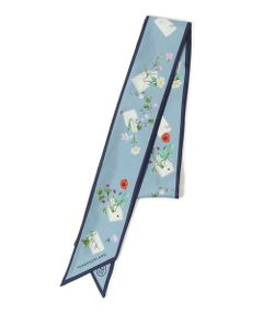 TOMORROWLAND / トゥモローランド バンダナ・スカーフ | ATELIER TOMORROW FLOWER LETTER シルク ツイリースカーフ
