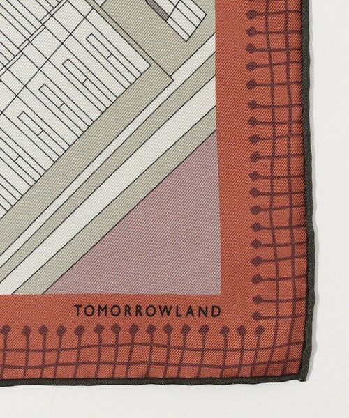 TOMORROWLAND / トゥモローランド バンダナ・スカーフ | ATELIER TOMORROW LONDON CITY シルクスカーフ | 詳細3