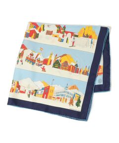 TOMORROWLAND / トゥモローランド バンダナ・スカーフ | ATELIER TOMORROW WINTER MOUNTAIN シルクスカーフ