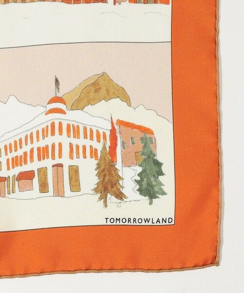 TOMORROWLAND / トゥモローランド バンダナ・スカーフ | ATELIER TOMORROW WINTER MOUNTAIN シルクスカーフ | 詳細3
