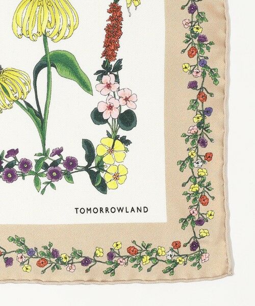 TOMORROWLAND / トゥモローランド バンダナ・スカーフ | ATELIER TOMORROW FLOWER FLAME シルク スカーフ | 詳細3