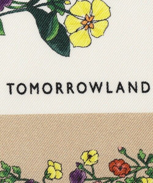 TOMORROWLAND / トゥモローランド バンダナ・スカーフ | ATELIER TOMORROW FLOWER FLAME シルク スカーフ | 詳細4