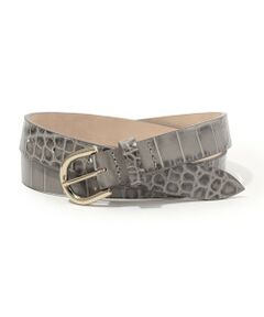 TOMORROWLAND / トゥモローランド ベルト・サスペンダー | LEFIJE CROC ROUND レザーベルト