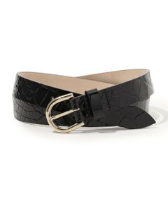 TOMORROWLAND / トゥモローランド ベルト・サスペンダー | LEFIJE CROC ROUND レザーベルト