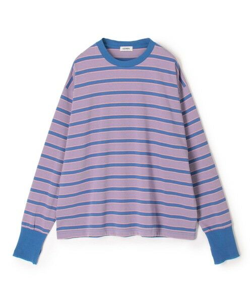 TOMORROWLAND / トゥモローランド カットソー | KEIMEN Strata ロングスリーブカットソー（66 ブルー系）