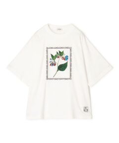TOMORROWLAND / トゥモローランド カットソー | スビンコットン FLOWER Tシャツ