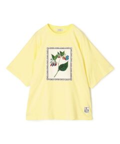 TOMORROWLAND / トゥモローランド カットソー | スビンコットン FLOWER Tシャツ