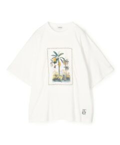TOMORROWLAND / トゥモローランド カットソー | スビンコットン TROPICAL HORIZON Tシャツ