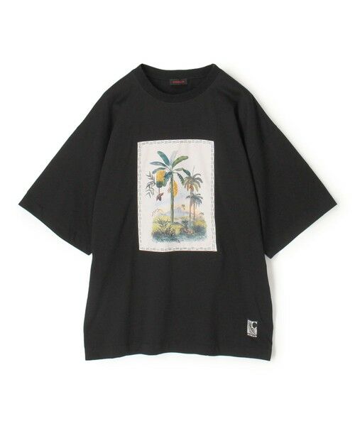 TOMORROWLAND / トゥモローランド カットソー | スビンコットン TROPICAL HORIZON Tシャツ（18 ブラック系）