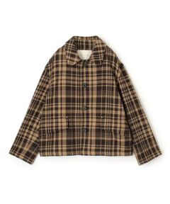 TOMORROWLAND / トゥモローランド ブルゾン | MACKINTOSH  HUMBIE SL SHORT コットンチェック ショートブルゾン