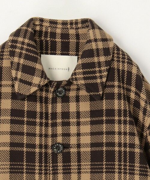 TOMORROWLAND / トゥモローランド ブルゾン | MACKINTOSH  HUMBIE SL SHORT コットンチェック ショートブルゾン | 詳細3