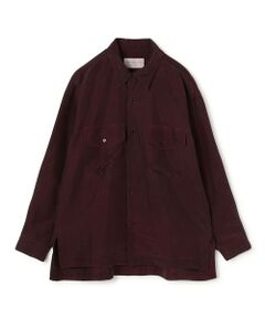TOMORROWLAND / トゥモローランド シャツ・ブラウス | シルク羽二重 ガーメントダイ シャツ