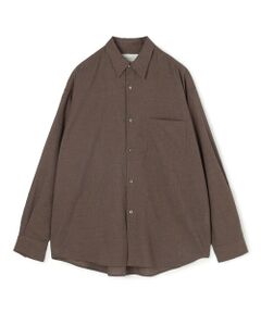 TOMORROWLAND / トゥモローランド シャツ・ブラウス | 【WEB・アウトレット限定】 コットンウールブロード レギュラーカラーシャツ