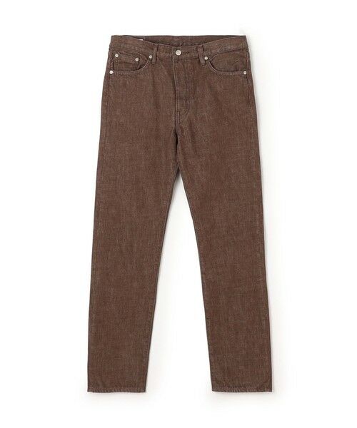 TOMORROWLAND / トゥモローランド デニムパンツ | 【別注】EDWIN LOOSE STRAIGHT レインボーセルビッチ カラーデニムパンツ(47 ブラウン)