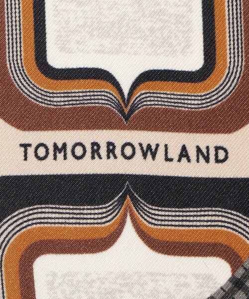 TOMORROWLAND / トゥモローランド バンダナ・スカーフ | TOMORROWLAND シルク レトロジオメトリックフリンジポケットチーフ | 詳細4