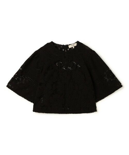 TOMORROWLAND / トゥモローランド シャツ・ブラウス | SEA NEW YORK ARIANNA LACE SHORT SLEEVE レースブラウス（18 ブラック系）