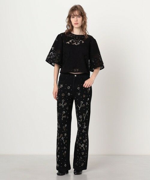 TOMORROWLAND / トゥモローランド シャツ・ブラウス | SEA NEW YORK ARIANNA LACE SHORT SLEEVE レースブラウス | 詳細1