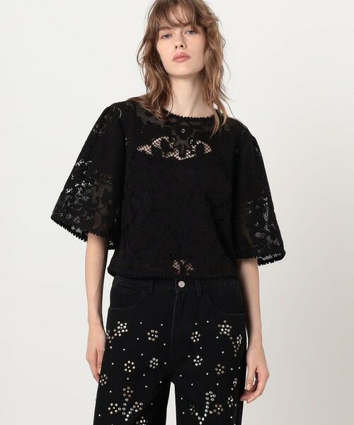 TOMORROWLAND / トゥモローランド シャツ・ブラウス | SEA NEW YORK ARIANNA LACE SHORT SLEEVE レースブラウス | 詳細2