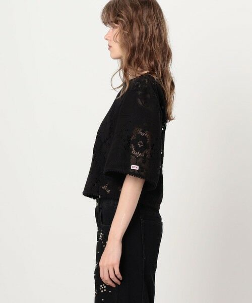 TOMORROWLAND / トゥモローランド シャツ・ブラウス | SEA NEW YORK ARIANNA LACE SHORT SLEEVE レースブラウス | 詳細3