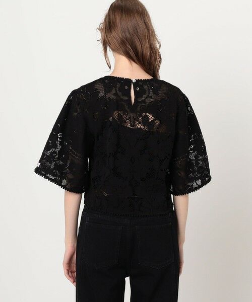 TOMORROWLAND / トゥモローランド シャツ・ブラウス | SEA NEW YORK ARIANNA LACE SHORT SLEEVE レースブラウス | 詳細4