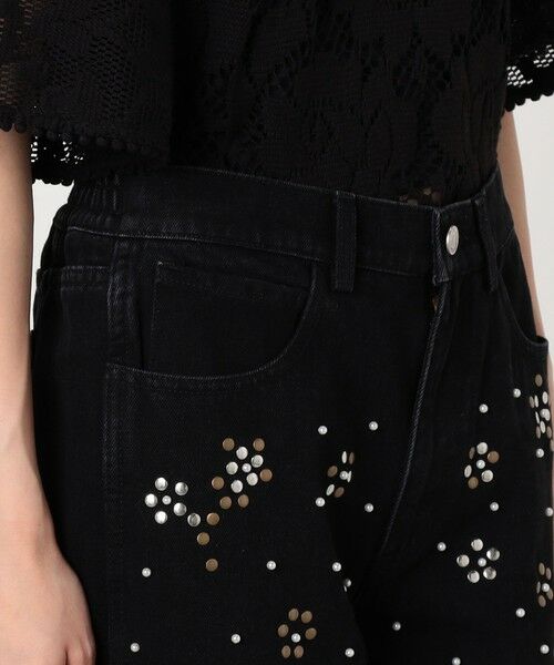 TOMORROWLAND / トゥモローランド デニムパンツ | SEA NEW YORK ETTA DENIM STUDDED JEANS スタッズ デニムパンツ | 詳細8