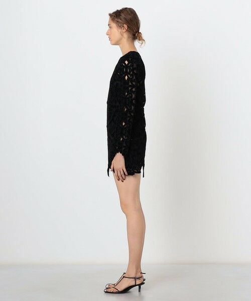 TOMORROWLAND / トゥモローランド ミニ丈・ひざ丈ワンピース | Sea New York DANA EMBROIDERY VELVET ベルベット ミニドレス | 詳細2