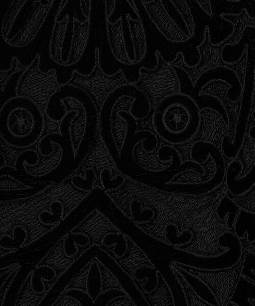 TOMORROWLAND / トゥモローランド ミニ丈・ひざ丈ワンピース | Sea New York DANA EMBROIDERY VELVET ベルベット ミニドレス | 詳細8