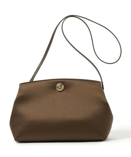 TOMORROWLAND / トゥモローランド ショルダーバッグ | LIFFNER Pushlock Pouch ショルダーバッグ(49 ダークブラウン)