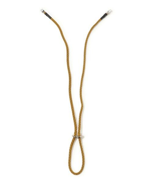 TOMORROWLAND / トゥモローランド その他小物 | KIJIMA TAKAYUKI BRAID CHIN STRAP チンストラップ（49 ダークブラウン）