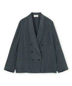 TOMORROWLAND / トゥモローランド テーラードジャケット | サンドウォッシュシルクハブタエ セミダブルジャケット