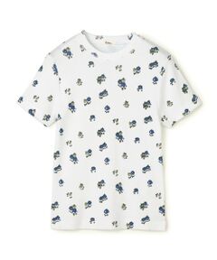 TOMORROWLAND / トゥモローランド Tシャツ | コットンモダールフライス フラワープリント Tシャツ