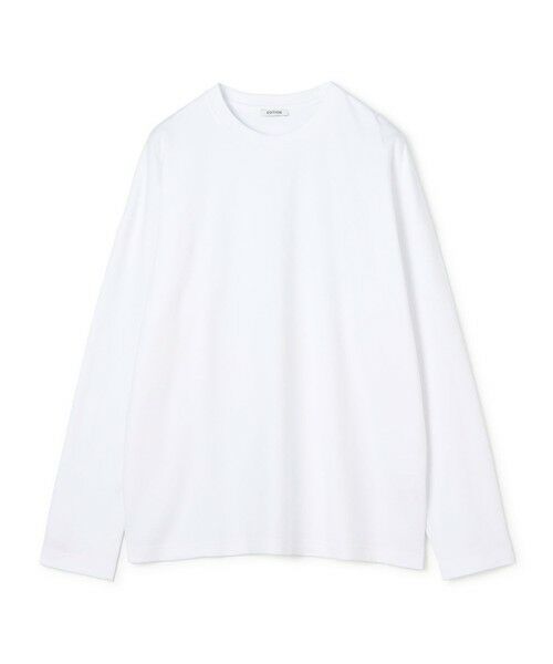 TOMORROWLAND / トゥモローランド Tシャツ | コトンモックロディークルーネックプルオーバー(11 ホワイト)