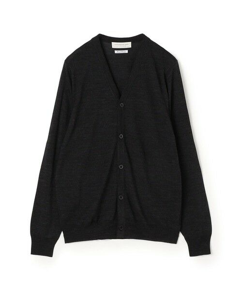 TOMORROWLAND / トゥモローランド カーディガン・ボレロ | TOMORROWLAND tricot スーパーファインメリノウール Vネックカーディガン S-WOOL（17 チャコールグレー）