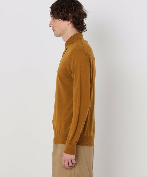 TOMORROWLAND / トゥモローランド ポロシャツ | TOMORROWLAND tricot スーパーファインメリノウール ニットポロ S-WOOL | 詳細4
