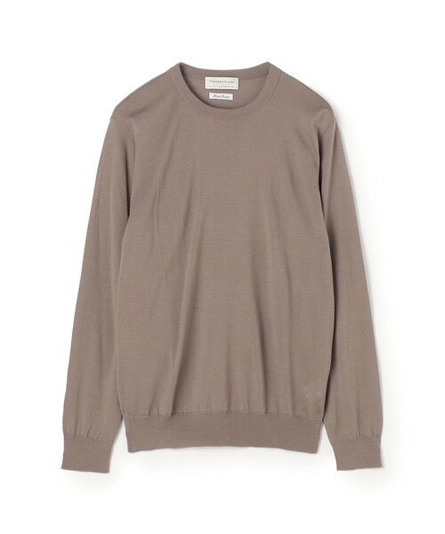 TOMORROWLAND / トゥモローランド ニット・セーター | TOMORROWLAND tricot スーパーファインメリノウール クルーネックニット S-WOOL（13 グレージュ）