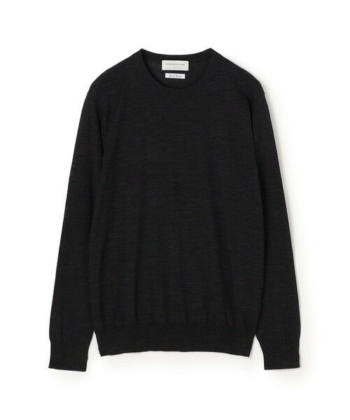 TOMORROWLAND / トゥモローランド ニット・セーター | TOMORROWLAND tricot スーパーファインメリノウール クルーネックニット S-WOOL（17 チャコールグレー）