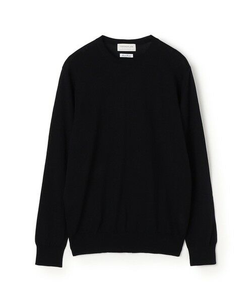 TOMORROWLAND / トゥモローランド ニット・セーター | TOMORROWLAND tricot スーパーファインメリノウール クルーネックニット S-WOOL（19 ブラック）
