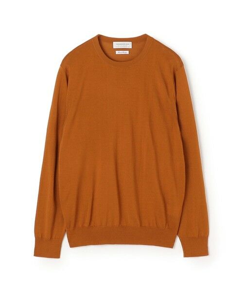 TOMORROWLAND / トゥモローランド ニット・セーター | TOMORROWLAND tricot スーパーファインメリノウール クルーネックニット S-WOOL（27 マスタード）