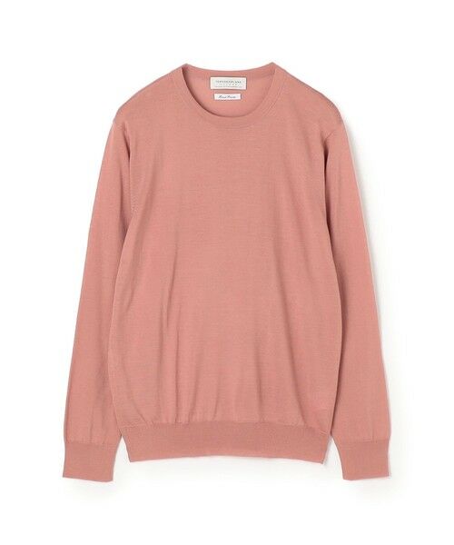 TOMORROWLAND / トゥモローランド ニット・セーター | TOMORROWLAND tricot スーパーファインメリノウール クルーネックニット S-WOOL（33 ピンク）