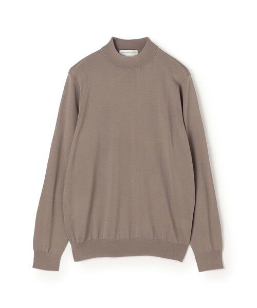 TOMORROWLAND / トゥモローランド ニット・セーター | TOMORROWLAND tricot スーパーファインメリノウール モックネックニット S-WOOL（13 グレージュ）