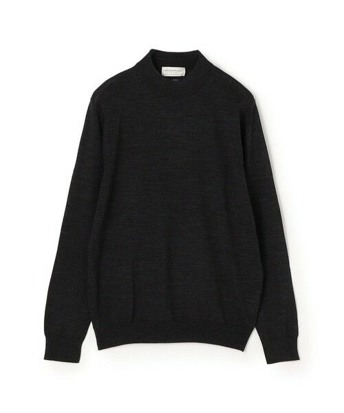 TOMORROWLAND / トゥモローランド ニット・セーター | TOMORROWLAND tricot スーパーファインメリノウール モックネックニット S-WOOL（17 チャコールグレー）