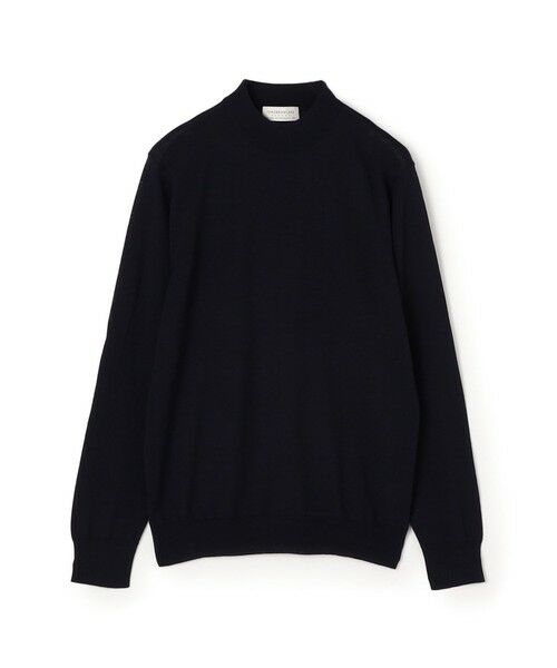 TOMORROWLAND / トゥモローランド ニット・セーター | TOMORROWLAND tricot スーパーファインメリノウール モックネックニット S-WOOL（69 ネイビー）