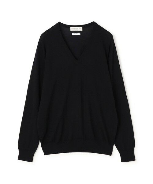 TOMORROWLAND / トゥモローランド ニット・セーター | TOMORROWLAND tricot スーパーファインメリノウール Vネックニット S-WOOL（19 ブラック）