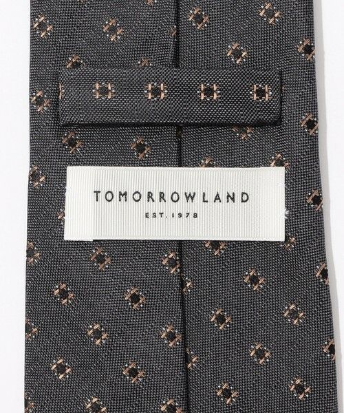 TOMORROWLAND / トゥモローランド ネクタイ | TOMORROWLAND シルク フラワー小紋柄ネクタイ | 詳細3