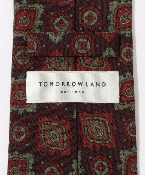 TOMORROWLAND / トゥモローランド ネクタイ | TOMORROWLAND シルク プリント小紋柄ネクタイ | 詳細3